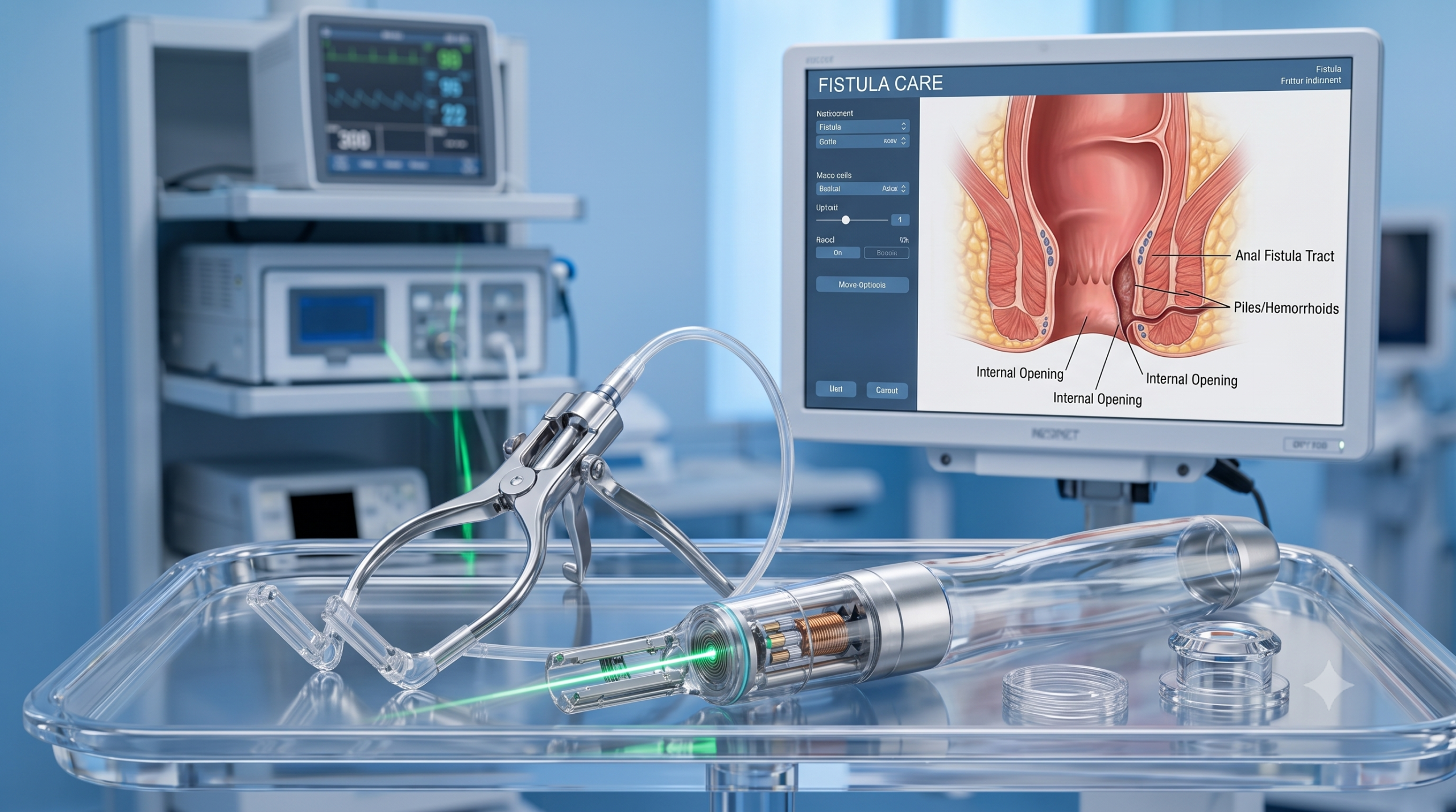 Advanced Laser Surgery Instrument for Piles & Fistula