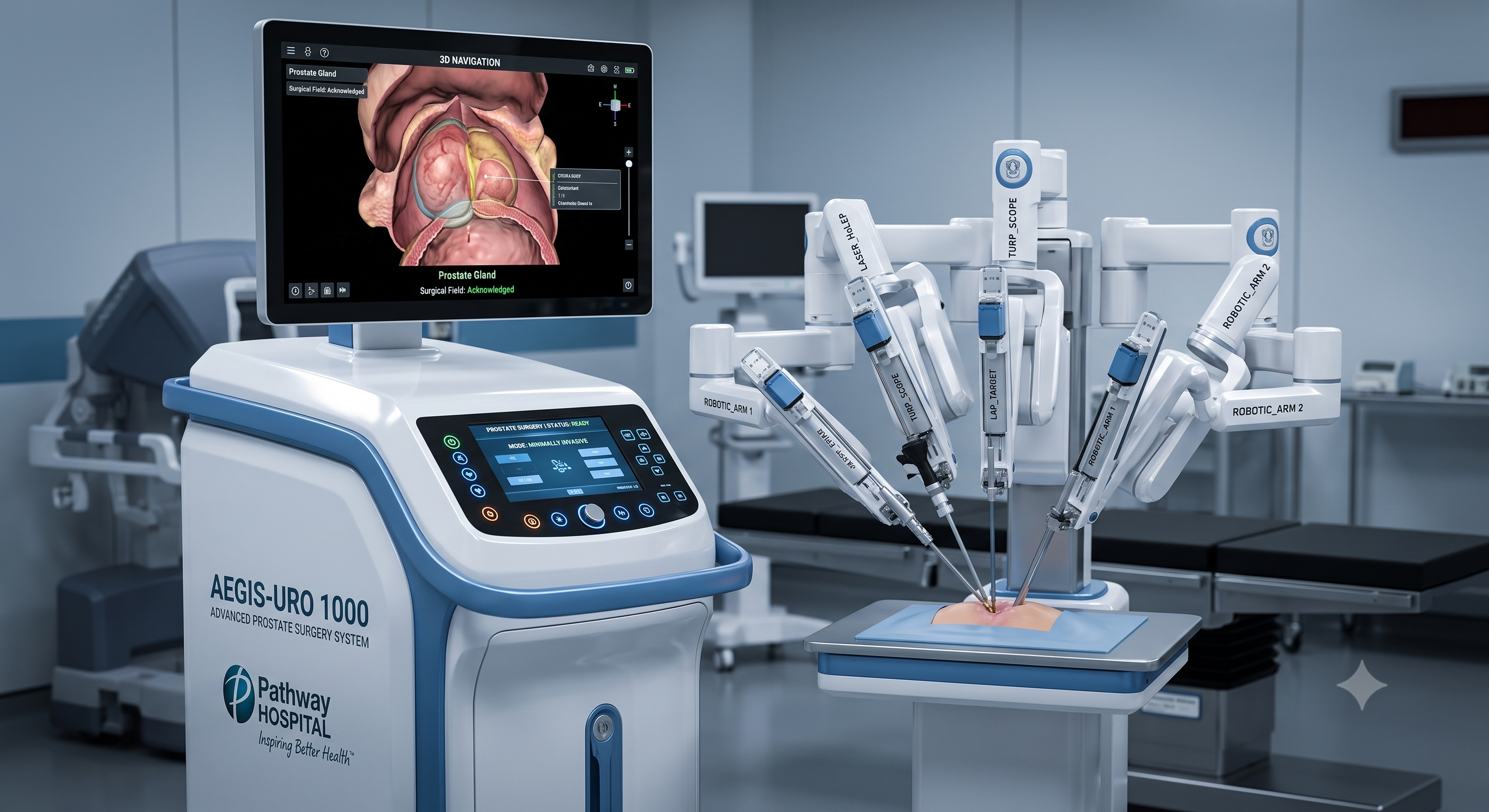 AEGIS-URO 1000 Advanced Prostate Surgery System at Pathway Hospital